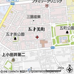 愛知県名古屋市西区五才美町193周辺の地図
