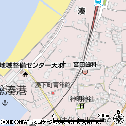 千葉県富津市湊593周辺の地図