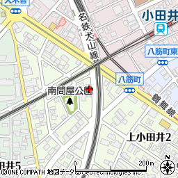 愛知県名古屋市西区上小田井2丁目240周辺の地図