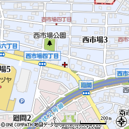 いちい信用金庫清洲支店周辺の地図