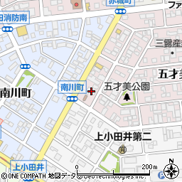 愛知県名古屋市西区五才美町3周辺の地図