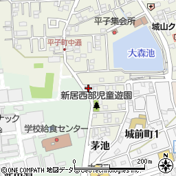 愛知県尾張旭市平子町中通111-3周辺の地図