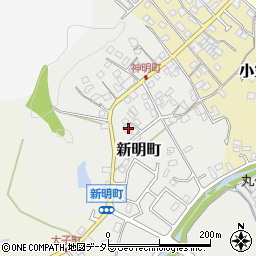 愛知県瀬戸市新明町114周辺の地図