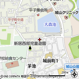 愛知県尾張旭市平子町中通123周辺の地図