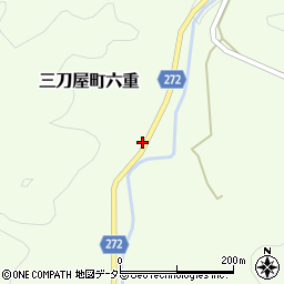 島根県雲南市三刀屋町六重280周辺の地図