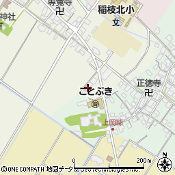 滋賀県彦根市上西川町4周辺の地図