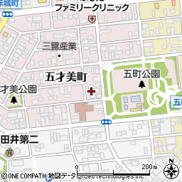 愛知県名古屋市西区五才美町207周辺の地図