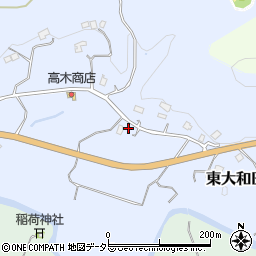 千葉県富津市東大和田458周辺の地図