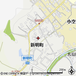 愛知県瀬戸市新明町80-1周辺の地図