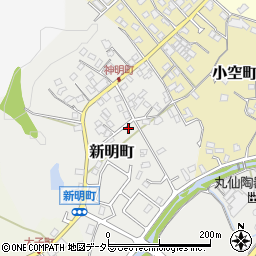 愛知県瀬戸市新明町59周辺の地図