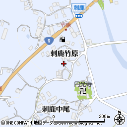 島根県大田市久手町刺鹿竹原1231周辺の地図