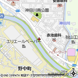 静岡県富士宮市神田川町16周辺の地図