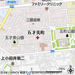 愛知県名古屋市西区五才美町175周辺の地図