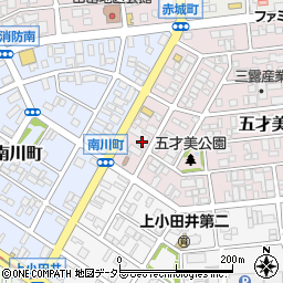 愛知県名古屋市西区五才美町32周辺の地図