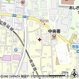 静岡県富士宮市田中町553周辺の地図