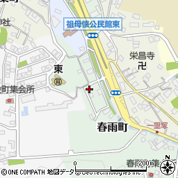 愛知県瀬戸市春雨町13周辺の地図