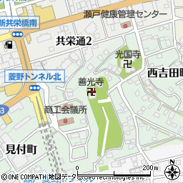 愛知県瀬戸市西吉田町9周辺の地図