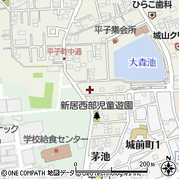 愛知県尾張旭市平子町中通130-24周辺の地図