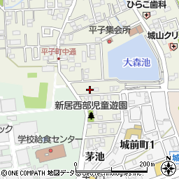 愛知県尾張旭市平子町中通130-22周辺の地図