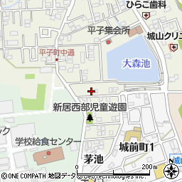 愛知県尾張旭市平子町中通130-21周辺の地図