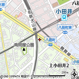 愛知県名古屋市西区上小田井2丁目38周辺の地図