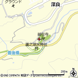 法華宗総在寺周辺の地図