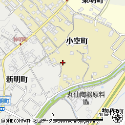 愛知県瀬戸市小空町16周辺の地図
