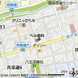 タックルベリー・尾張瀬戸店周辺の地図