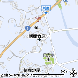 島根県大田市久手町刺鹿竹原1218周辺の地図