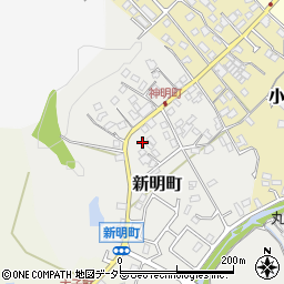 愛知県瀬戸市新明町116周辺の地図