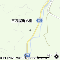 島根県雲南市三刀屋町六重278周辺の地図