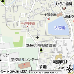愛知県尾張旭市平子町中通130-27周辺の地図