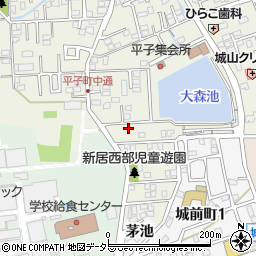 愛知県尾張旭市平子町中通130-25周辺の地図