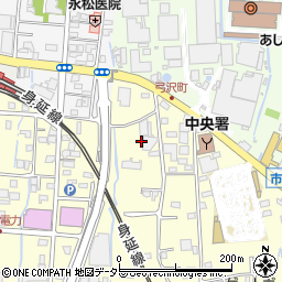 静岡県富士宮市田中町528周辺の地図