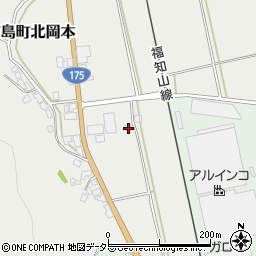 兵庫県丹波市市島町北岡本66周辺の地図
