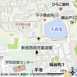 愛知県尾張旭市平子町中通130-16周辺の地図