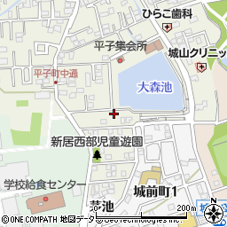 愛知県尾張旭市平子町中通130-7周辺の地図