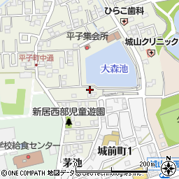 愛知県尾張旭市平子町中通130-10周辺の地図