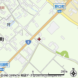 滋賀県彦根市南川瀬町800周辺の地図