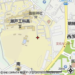 愛知県瀬戸市東権現町周辺の地図
