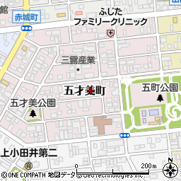 愛知県名古屋市西区五才美町173周辺の地図