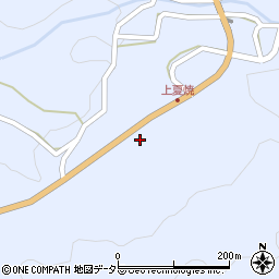 愛知県豊田市夏焼町イハクラ周辺の地図