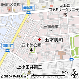 愛知県名古屋市西区五才美町161周辺の地図