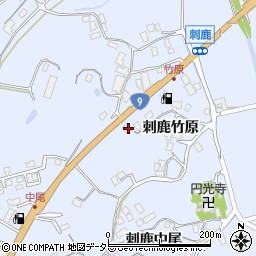 島根県大田市久手町刺鹿竹原1123周辺の地図