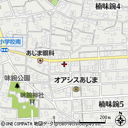 ふとんの沢田周辺の地図