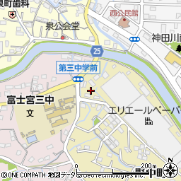 静岡県富士宮市野中町385周辺の地図