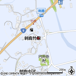島根県大田市久手町刺鹿竹原1233周辺の地図