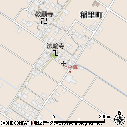 滋賀県彦根市稲里町1312周辺の地図