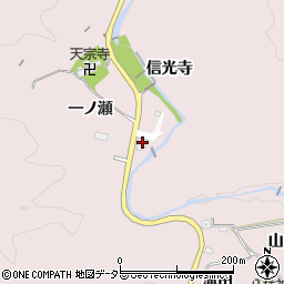 愛知県豊田市木瀬町一ノ瀬427-1周辺の地図