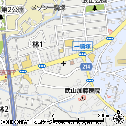 ヤマハ音楽教室武山センター周辺の地図